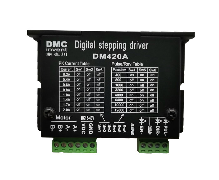 低壓兩相步進(jìn)驅(qū)動器DM420A